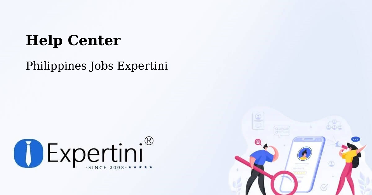 Help Center - Philippines Jobs Expertini