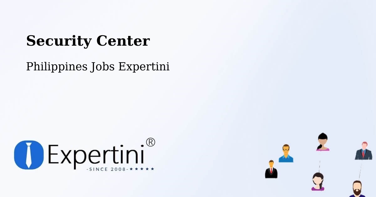 Security Center - Philippines Jobs Expertini
